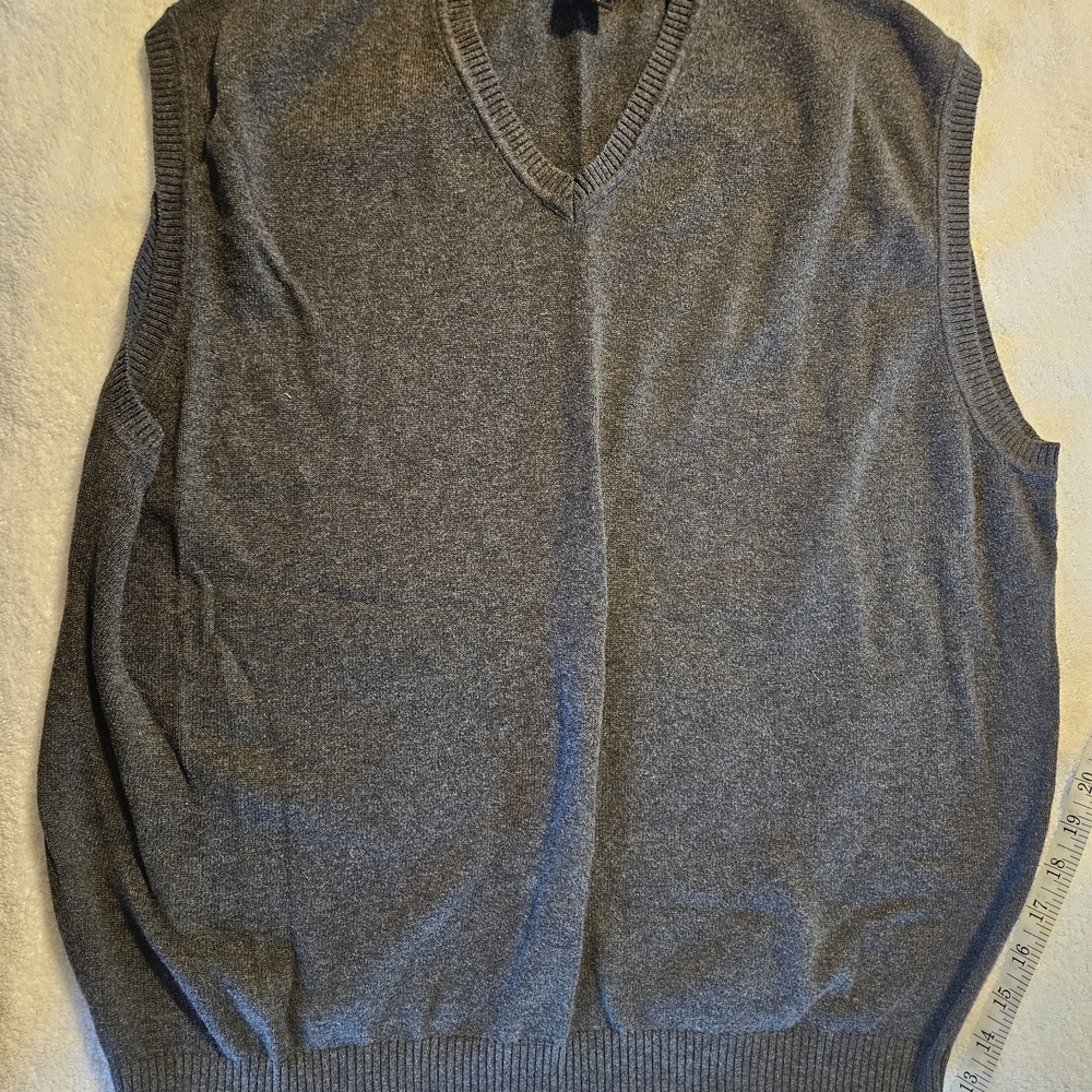 Men's Gray Sweater Vest